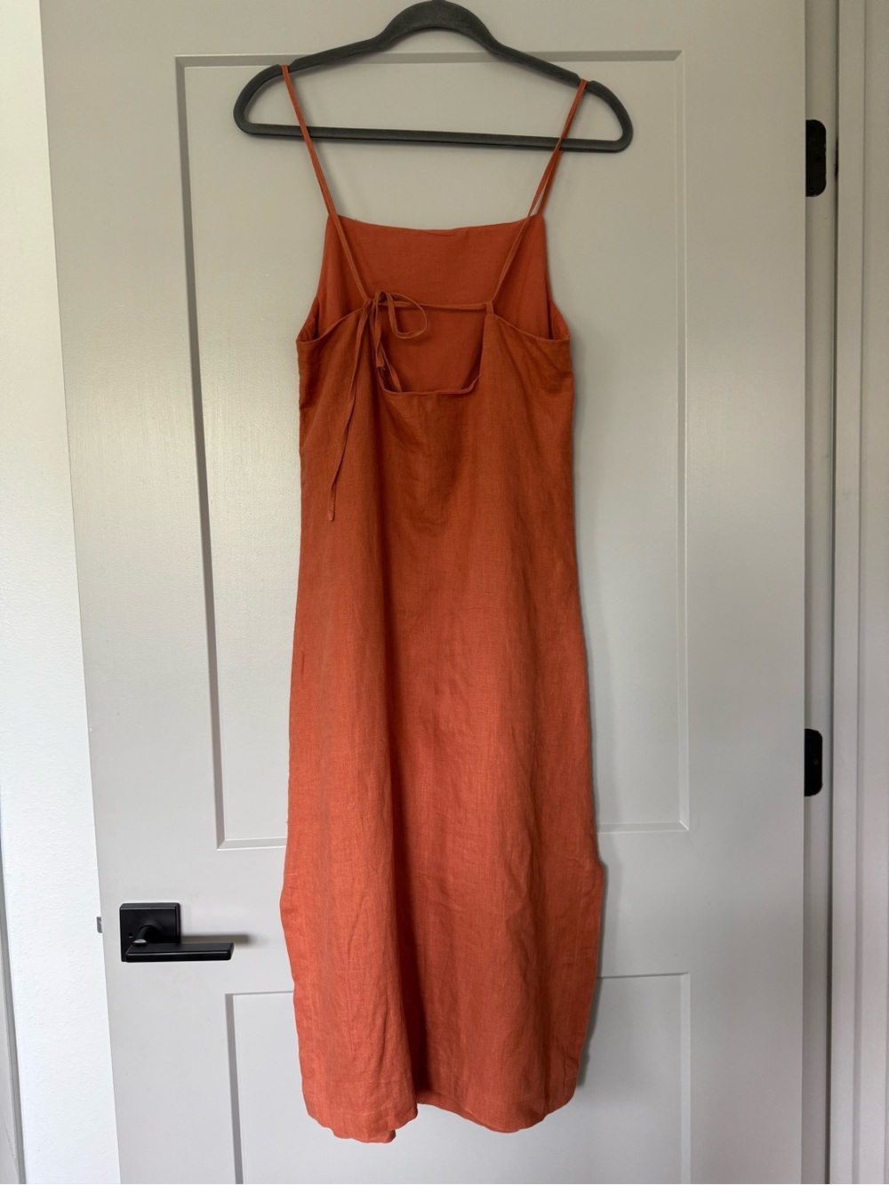Rails Linen Dress Rust - Picture 4 of 15